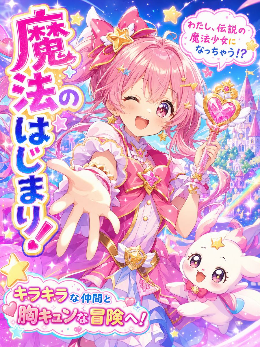 探花魔法少女生活动漫-星光魔法少女觉醒之路