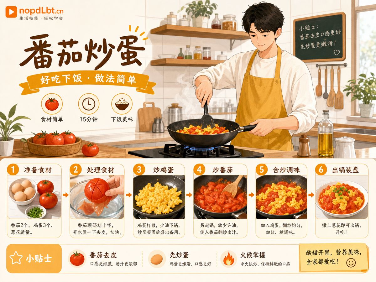 探花烹饪生活技能动漫教程